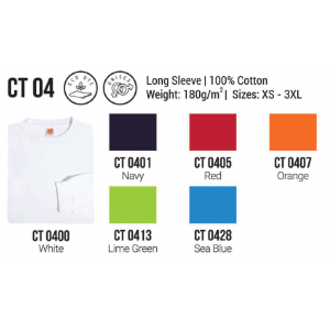 [Cotton] Cotton Long Sleeve - CT04